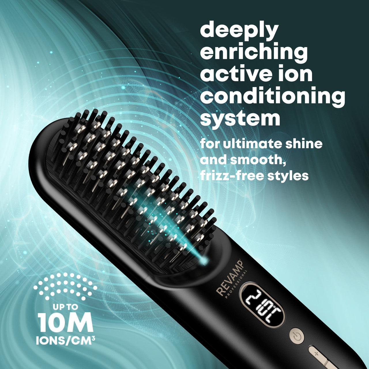 Ionic Hot Brush for Hair || فرشاة شعر حرارية بتقنية الأيونات