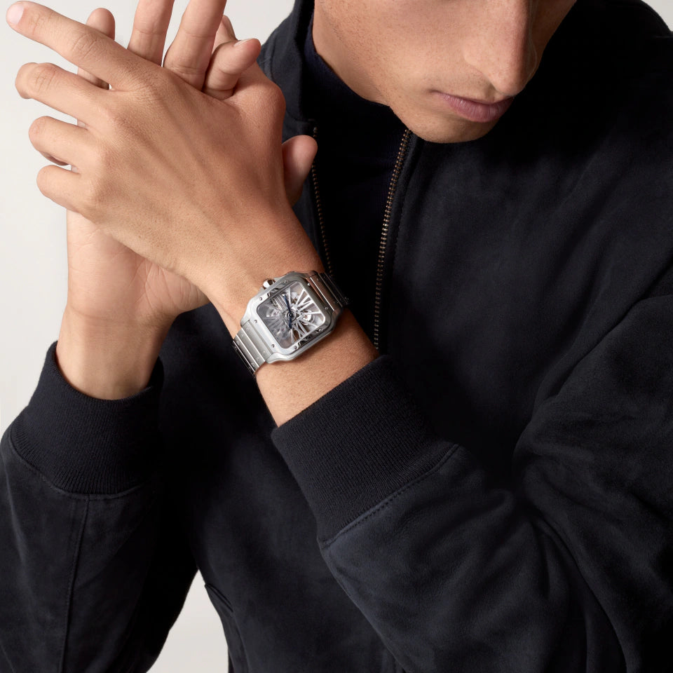 Cartier Skeleton Watch  -  ساعة كارتييه سكيليتون