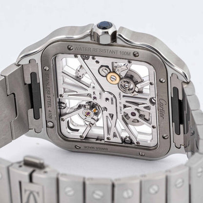 Cartier Skeleton Watch  -  ساعة كارتييه سكيليتون