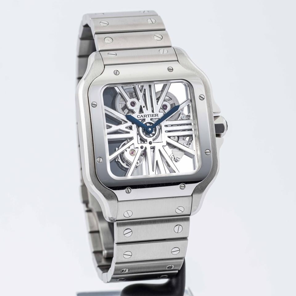 Cartier Skeleton Watch  -  ساعة كارتييه سكيليتون