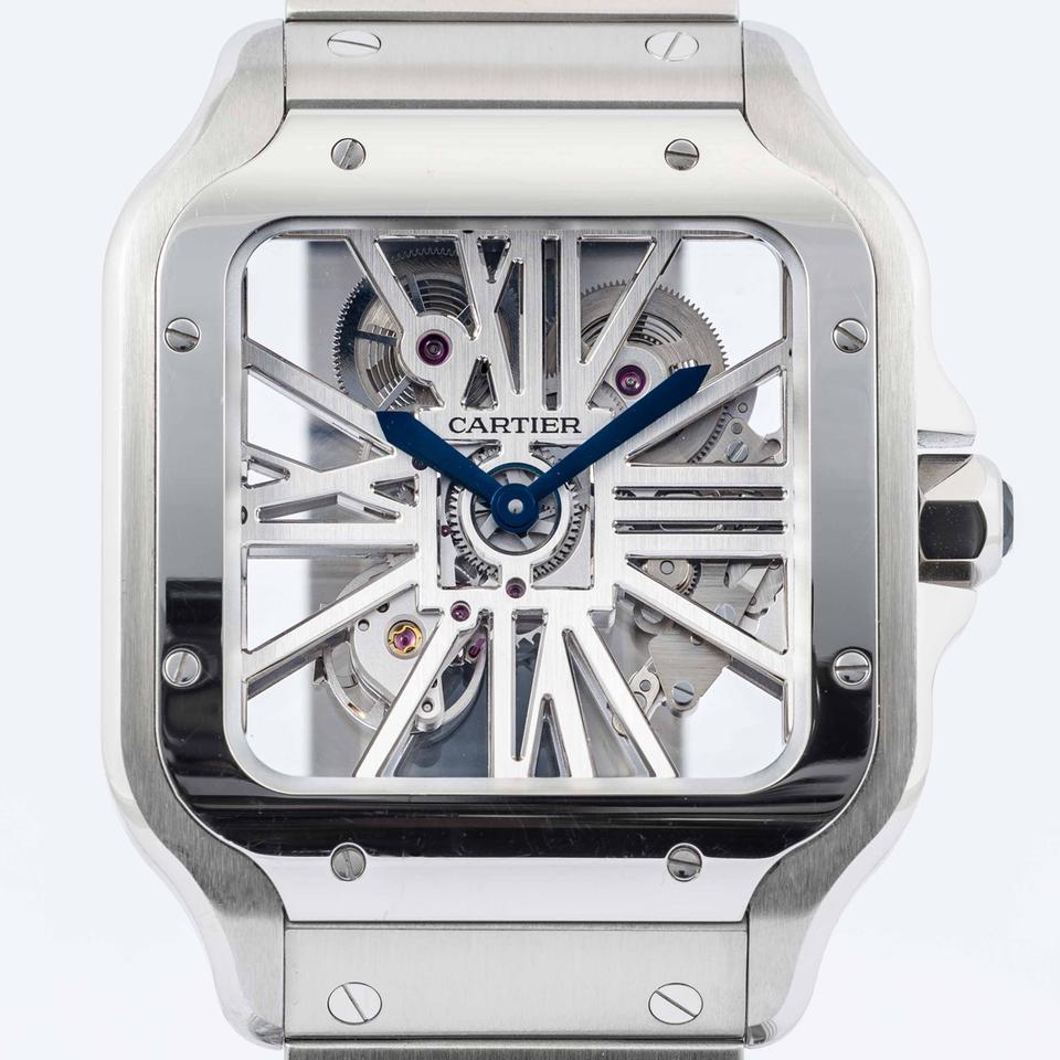 Cartier Skeleton Watch  -  ساعة كارتييه سكيليتون