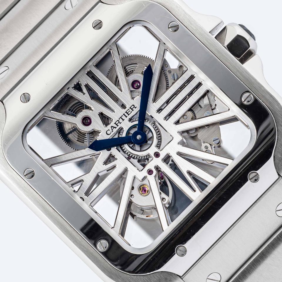 Cartier Skeleton Watch  -  ساعة كارتييه سكيليتون