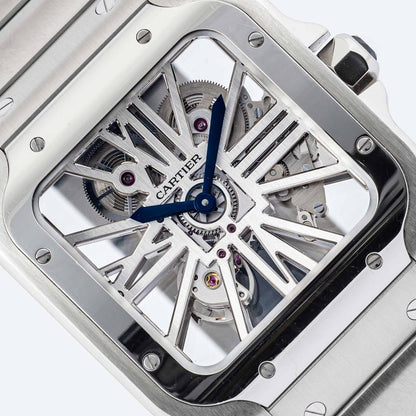 Cartier Skeleton Watch  -  ساعة كارتييه سكيليتون