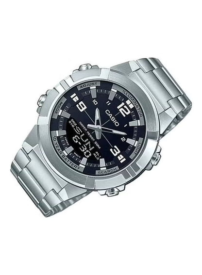 Casio Analog AMW-870D-1AVDF Mens Watch With Stainless Steel Band