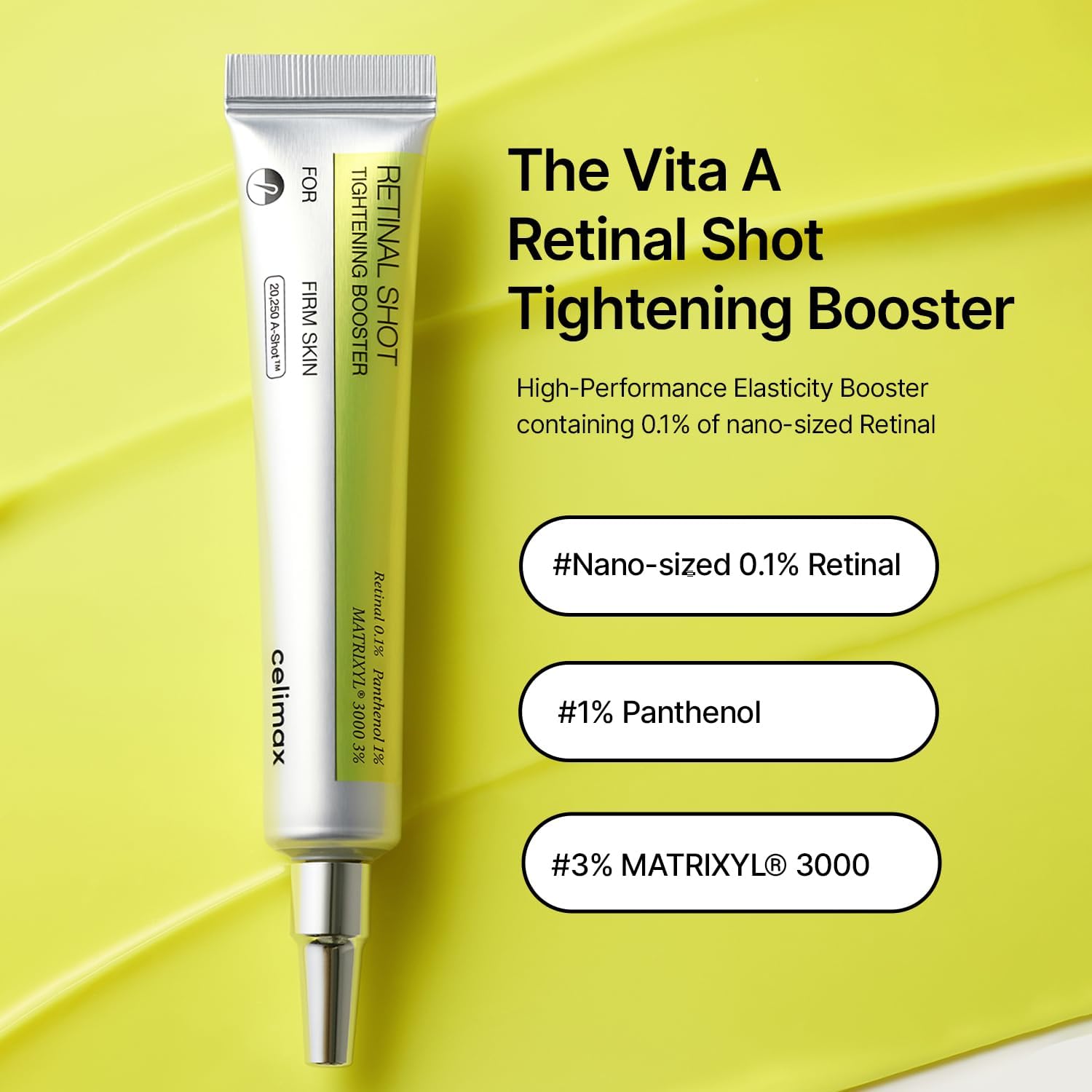 Celimax – Retinal Shot Tightening Booster || سيليماكس – مُعزز الشد بتركيبة الريتينال