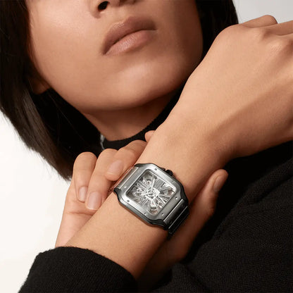 Cartier Skeleton Watch  -  ساعة كارتييه سكيليتون