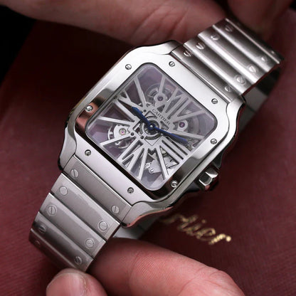 Cartier Skeleton Watch  -  ساعة كارتييه سكيليتون