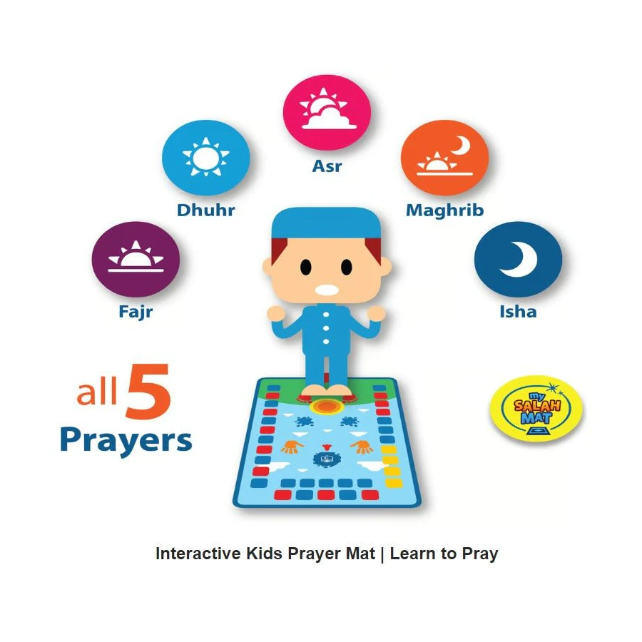 Islamic Smart Prayer Mat for Children Education