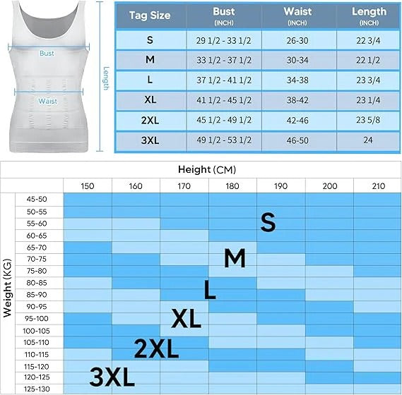 Imported™ Men Slimming Body Shaper || مشد تنحيف الجسم للرجال