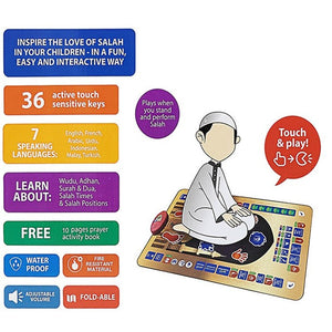 Islamic Smart Prayer Mat for Children Education