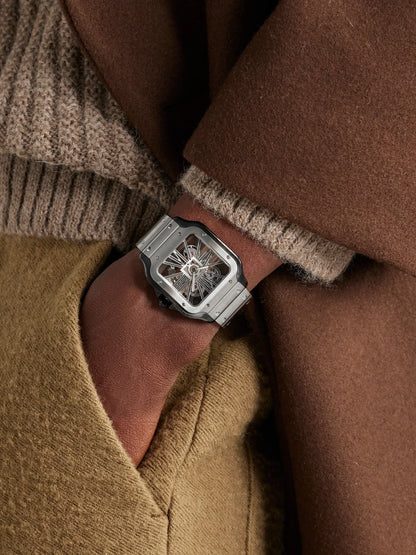 Cartier Skeleton Watch  -  ساعة كارتييه سكيليتون