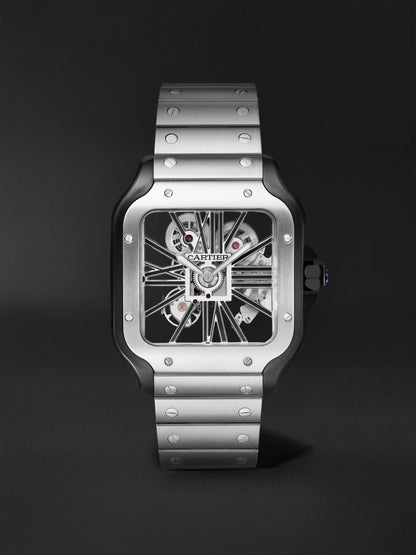 Cartier Skeleton Watch  -  ساعة كارتييه سكيليتون